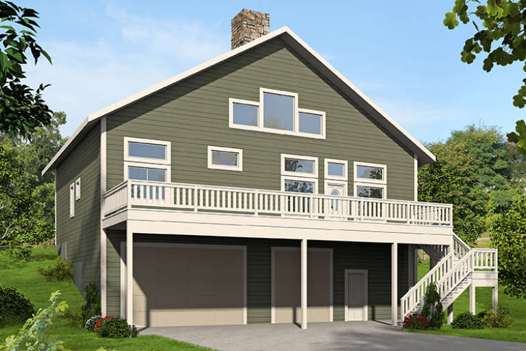House Plan House Plan #17942 Front Elevation
