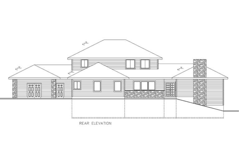 European House Plan #039-00699 Elevation Photo