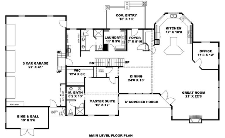 House Plan House Plan #17943 Drawing 1