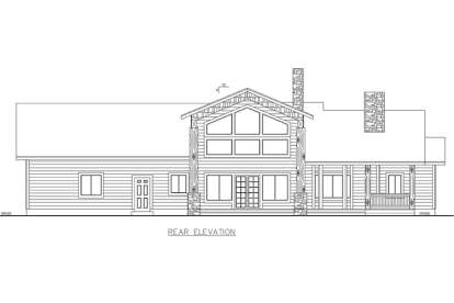 Mountain House Plan #039-00702 Elevation Photo