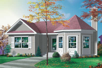 House Plan House Plan #17948 Front Elevation