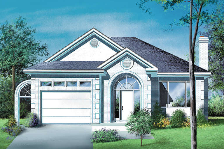 House Plan House Plan #17953 Front Elevation