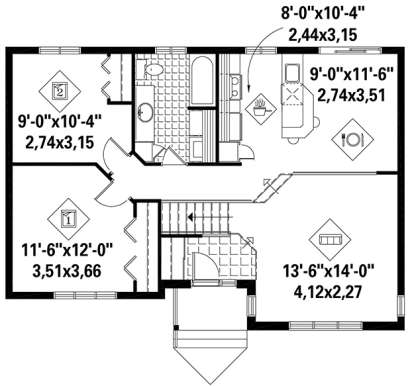 Main for House Plan #6146-00257