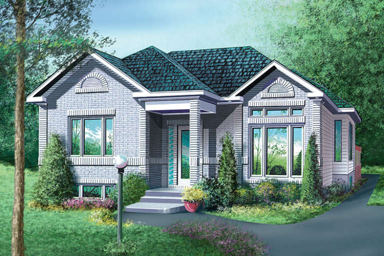 House Plan House Plan #17957 Front Elevation