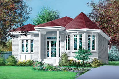 House Plan House Plan #17958 Front Elevation