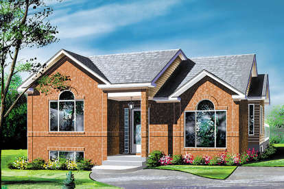 House Plan House Plan #17959 Front Elevation