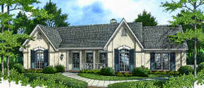 Traditional House Plan #048-00106 Elevation Photo