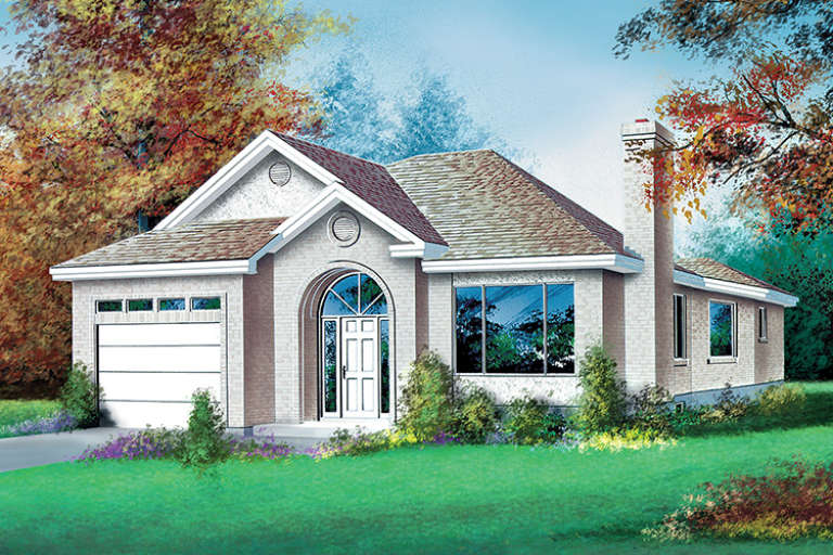 House Plan House Plan #17962 Front Elevation