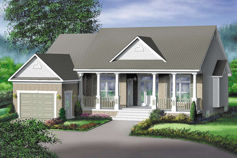 House Plan House Plan #17966 Front Elevation