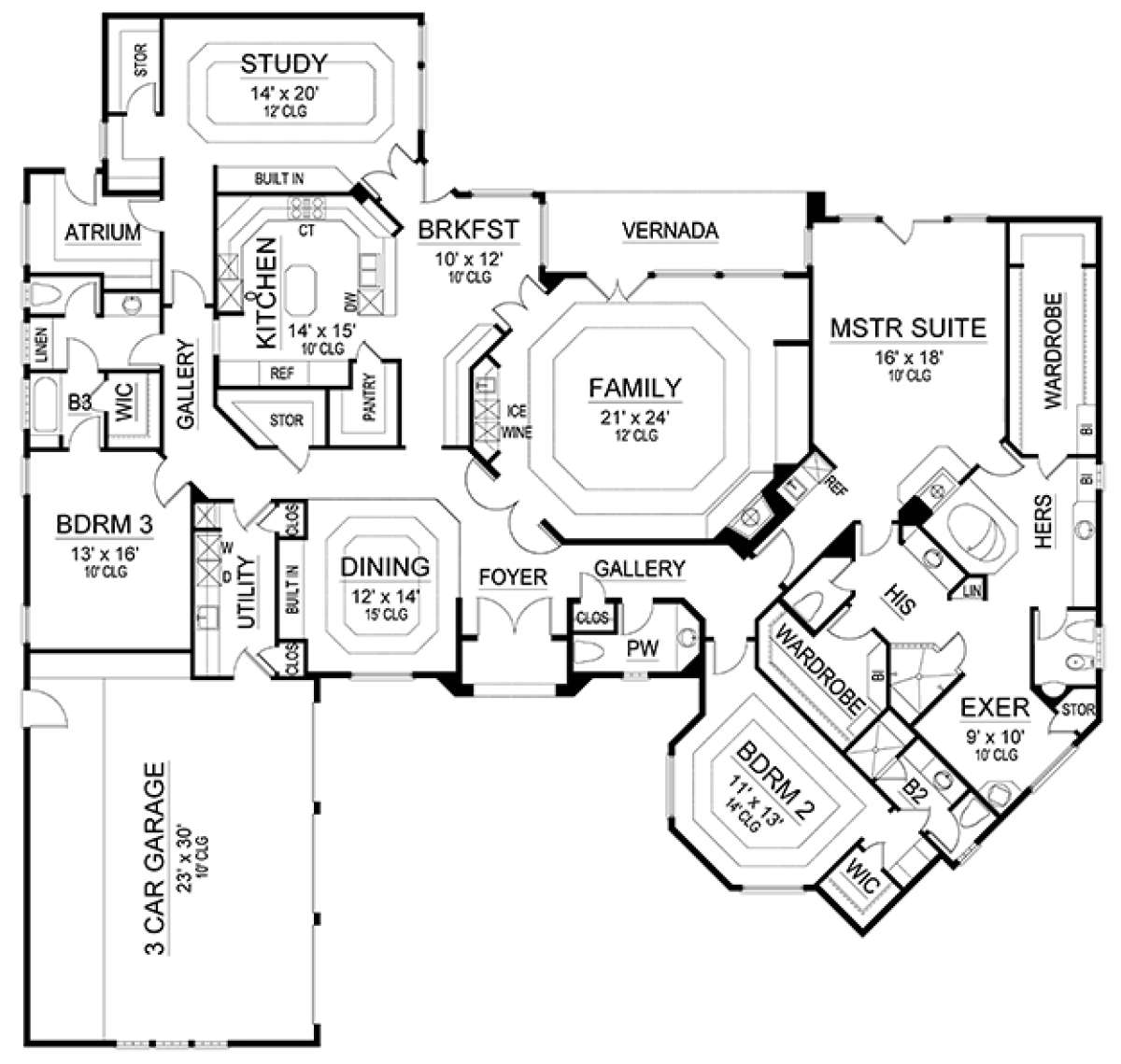 Main for House Plan #5445-00248