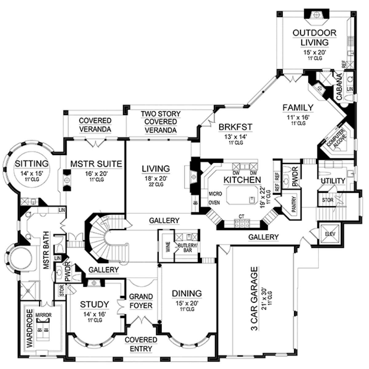 Main for House Plan #5445-00249