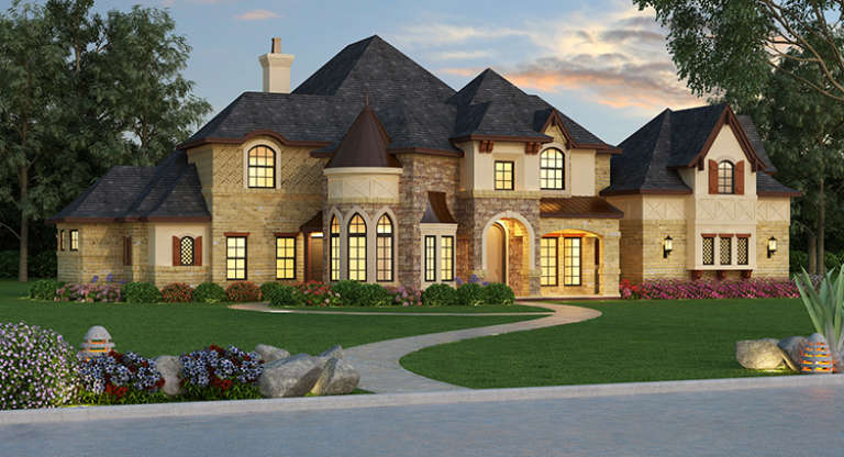 House Plan House Plan #17974 Front Elevation