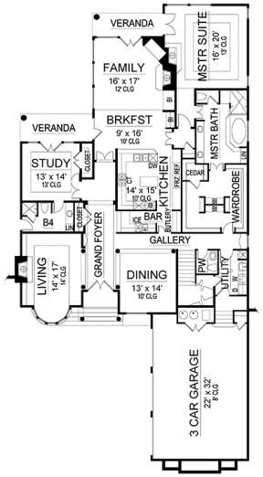 Main for House Plan #5445-00254