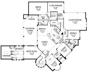Main for House Plan #5445-00256
