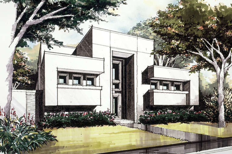 House Plan House Plan #17980 Front Elevation