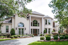 European House Plan #5445-00260 Elevation Photo