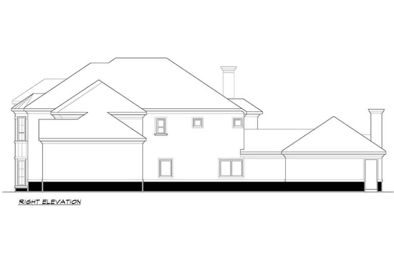 European House Plan #5445-00260 Additional Photo