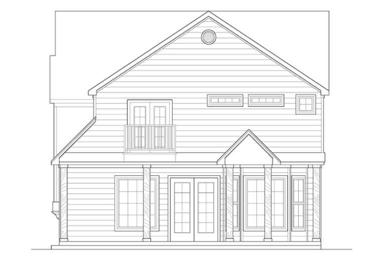 Tudor House Plan #5445-00264 Elevation Photo