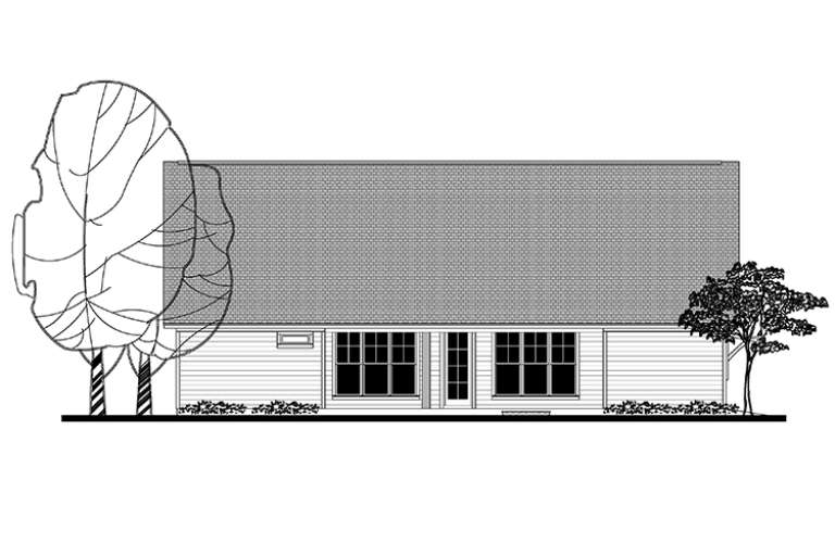 Craftsman House Plan #041-00144 Elevation Photo