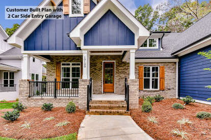 Craftsman House Plan #041-00144 Elevation Photo