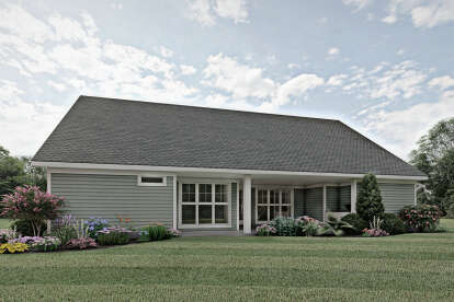 Craftsman House Plan #041-00144 Elevation Photo