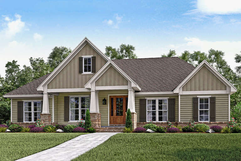 House Plan House Plan #17990 Front Elevation