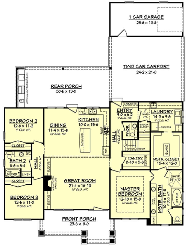 House Plan House Plan #17990 Drawing 1