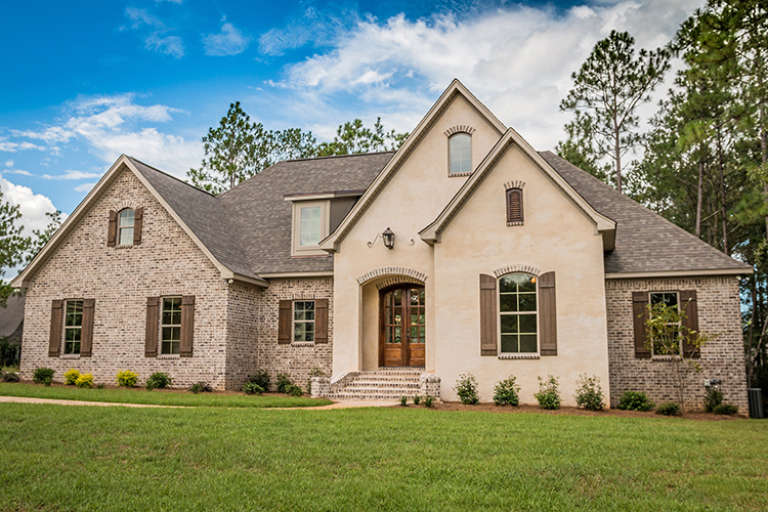 European House Plan #041-00146 Elevation Photo