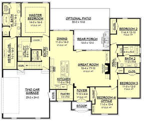Main for House Plan #041-00146
