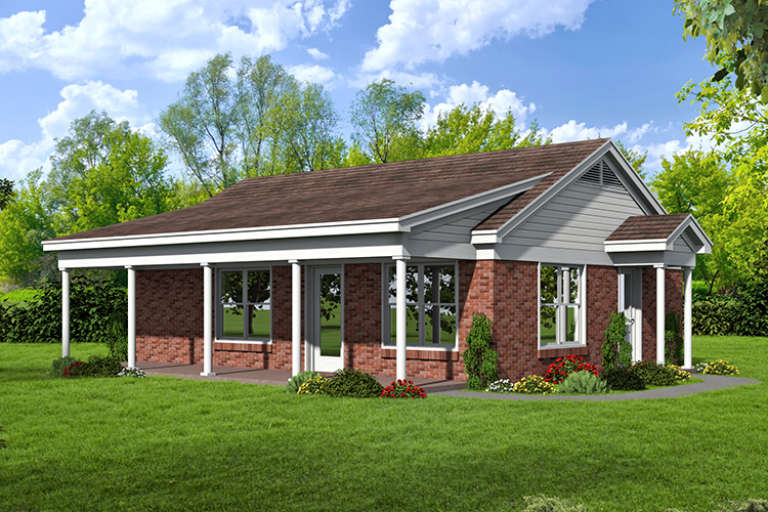 House Plan House Plan #17992 Front Elevation