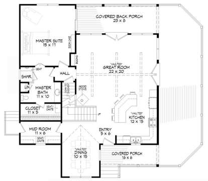 Main for House Plan #940-00015