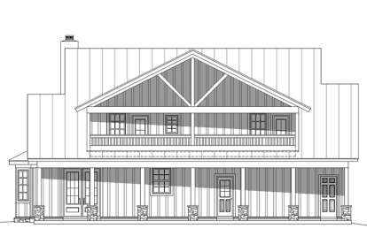 Mountain House Plan #940-00017 Elevation Photo