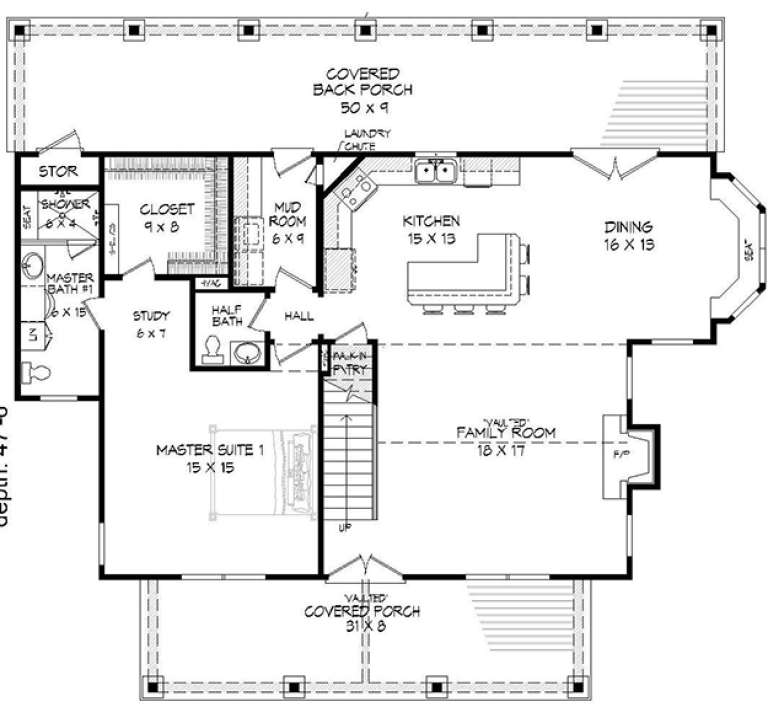 House Plan House Plan #17995 Drawing 1