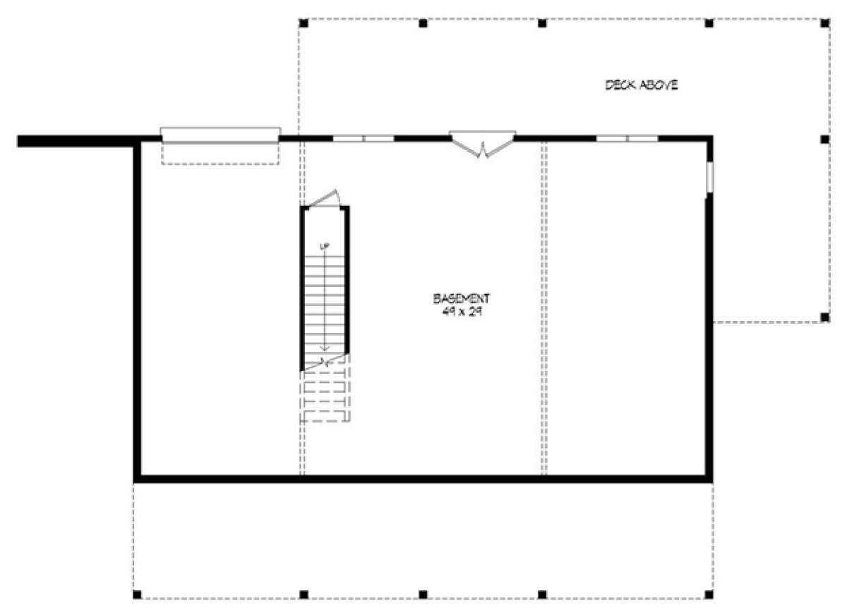 Basement for House Plan #940-00018
