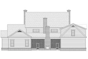 Colonial House Plan #940-00020 Elevation Photo