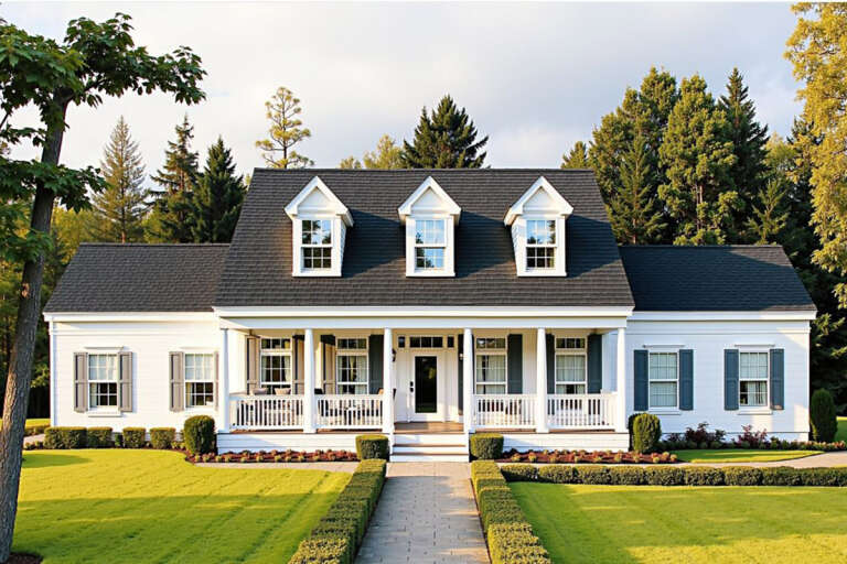 Country House Plan #033-00019 Elevation Photo