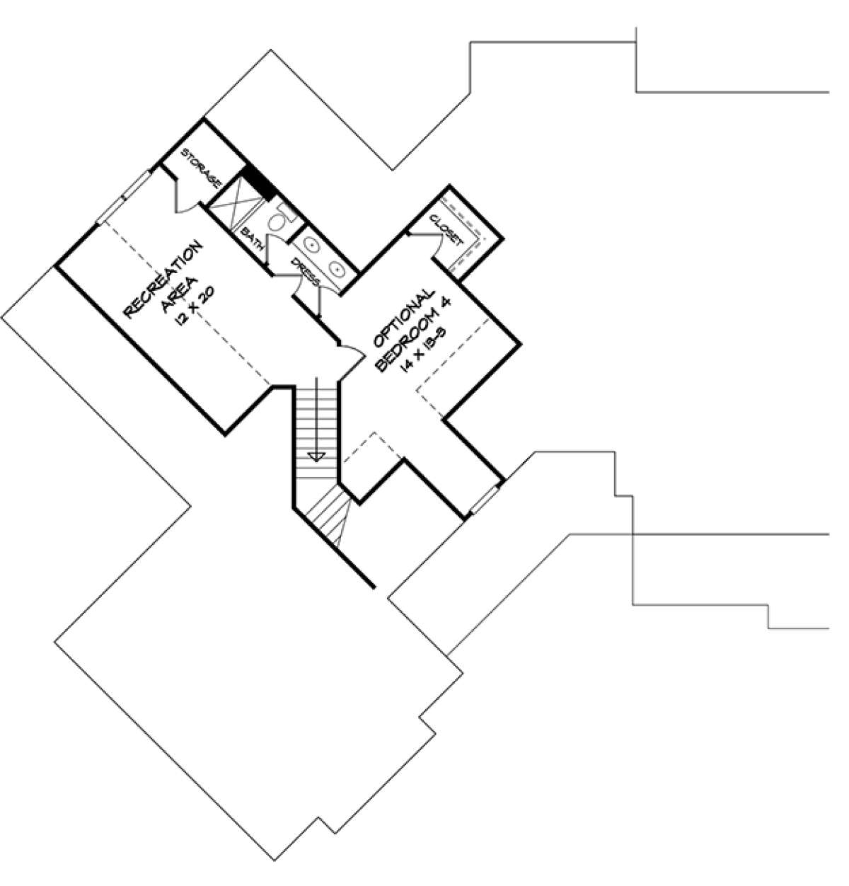 Craftsman Plan  3 060 Square Feet 3 Bedrooms 3 5 