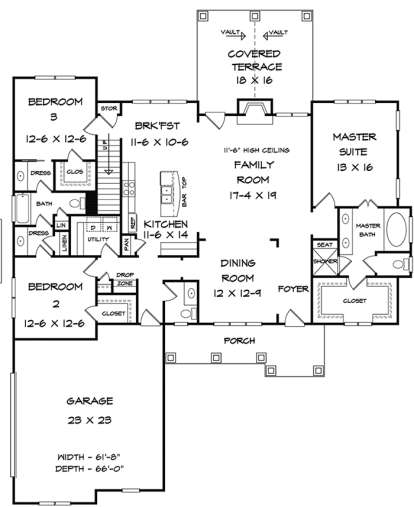 Main for House Plan #6082-00007