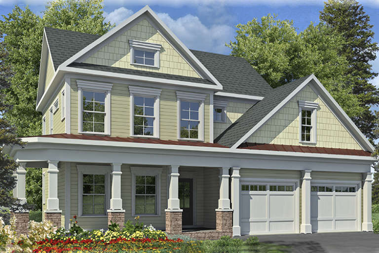 House Plan House Plan #18011 Front Elevation
