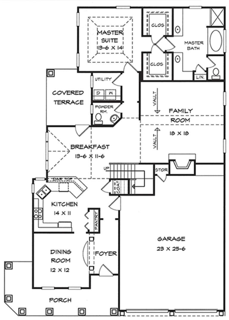 House Plan House Plan #18011 Drawing 1