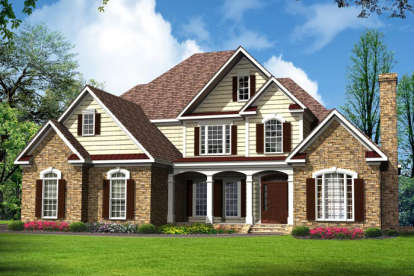 House Plan House Plan #18013 Front Elevation