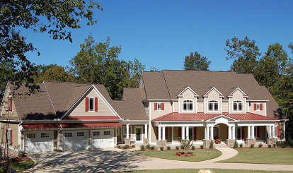 Craftsman House Plan #6082-00015 Elevation Photo