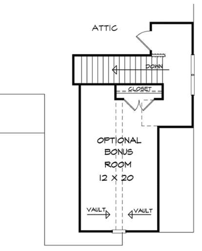 Bonus for House Plan #6082-00018