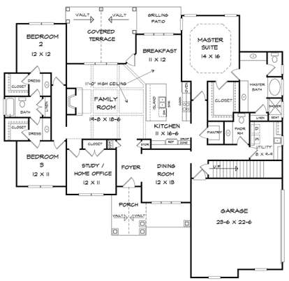 Main for House Plan #6082-00020