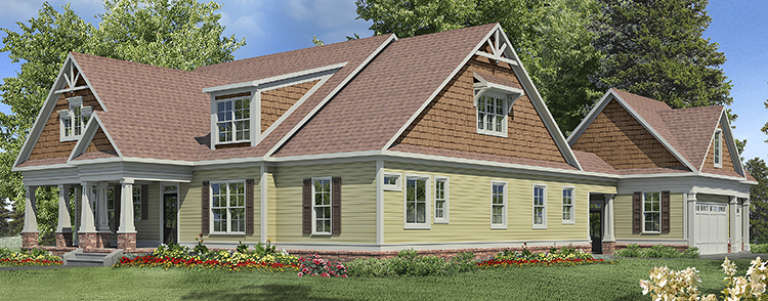 House Plan House Plan #18020 Front Elevation