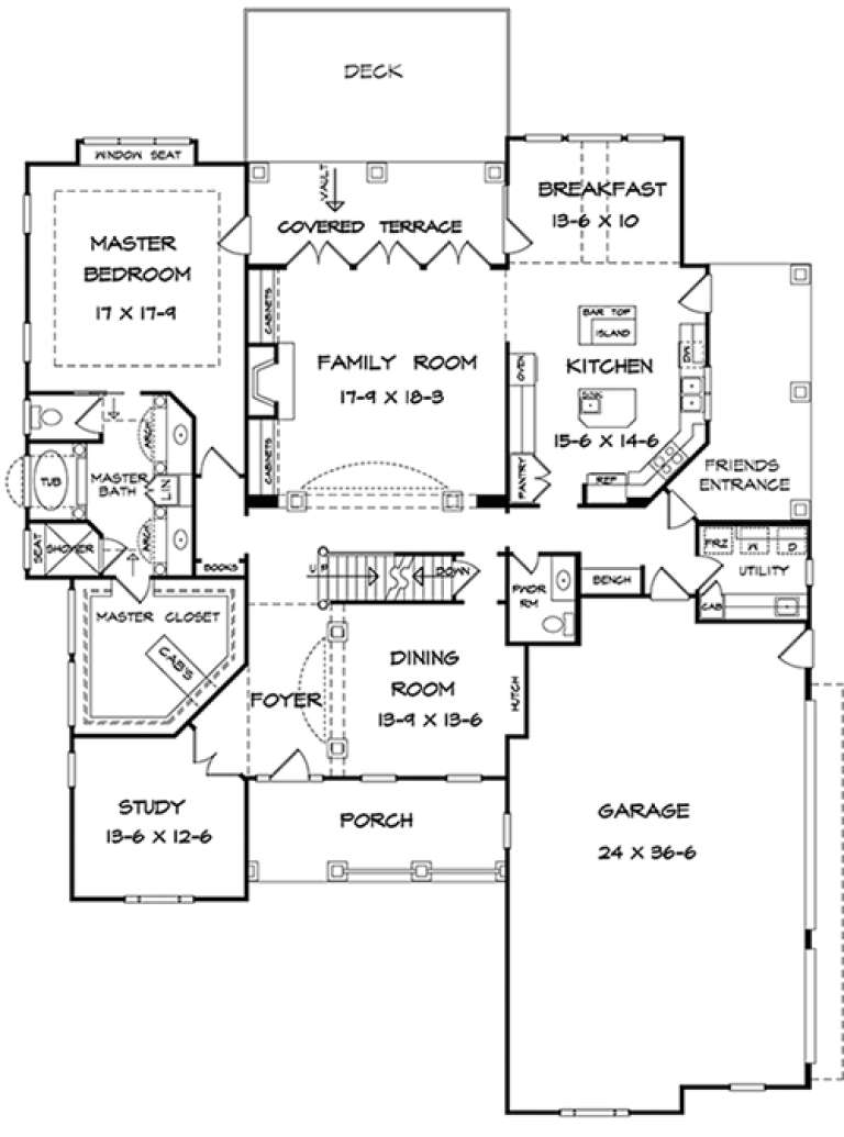 House Plan House Plan #18021 Drawing 1