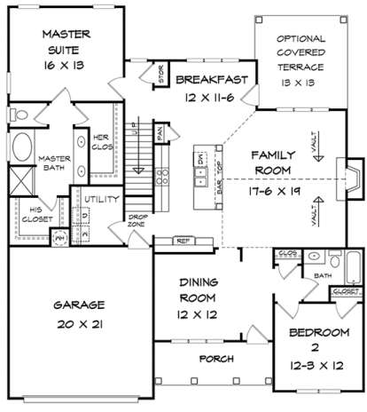 House Plan House Plan #18022 Drawing 1