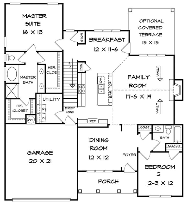 House Plan House Plan #18023 Drawing 1