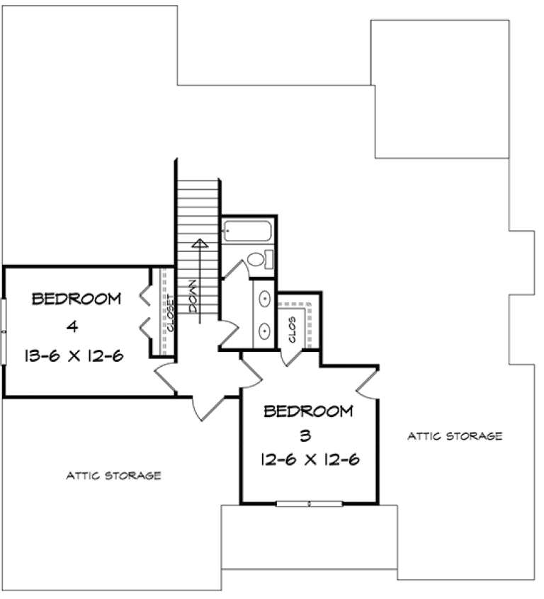 House Plan House Plan #18023 Drawing 2