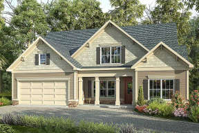 Craftsman House Plan #6082-00025 Elevation Photo